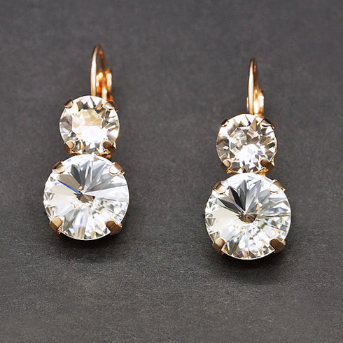 Auskari "Klaris VIII" ar Swarovski™ kristāliem